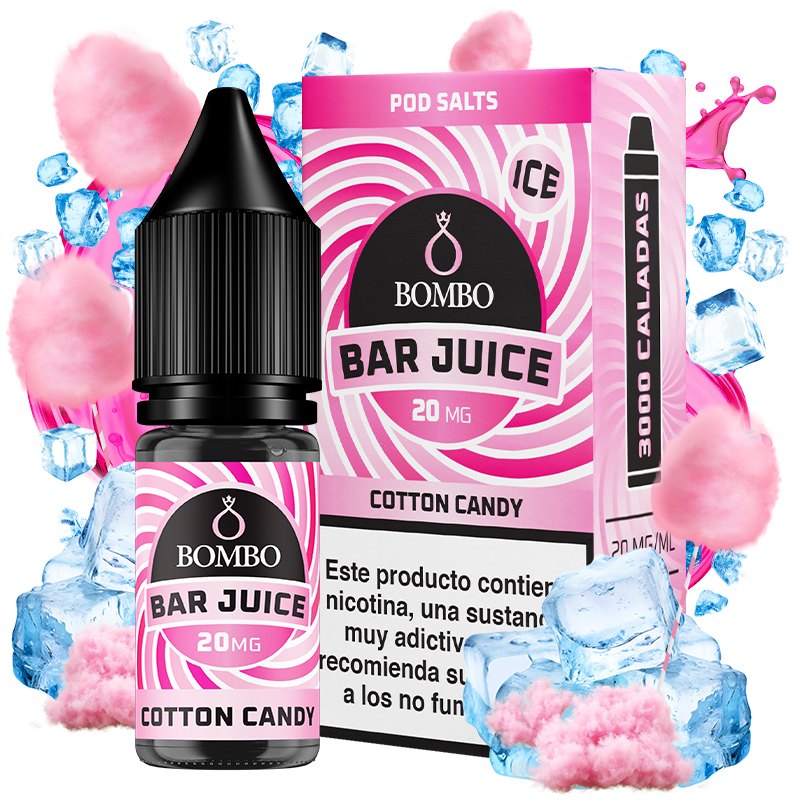 Bombo Cotton Candy Ice 10ml - Bombo Bar Juice