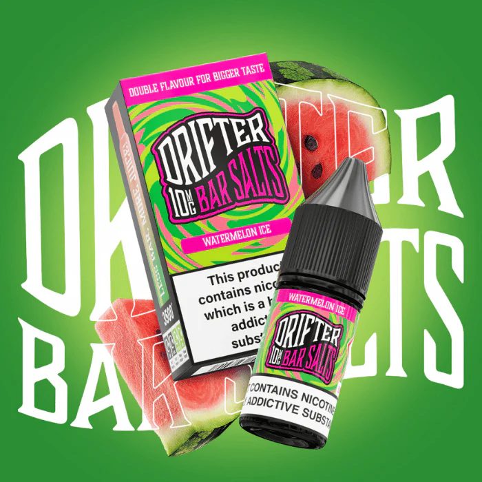 Drifter Bar Salts Watermelon Ice Juice Sauz Drifter Bar Salts