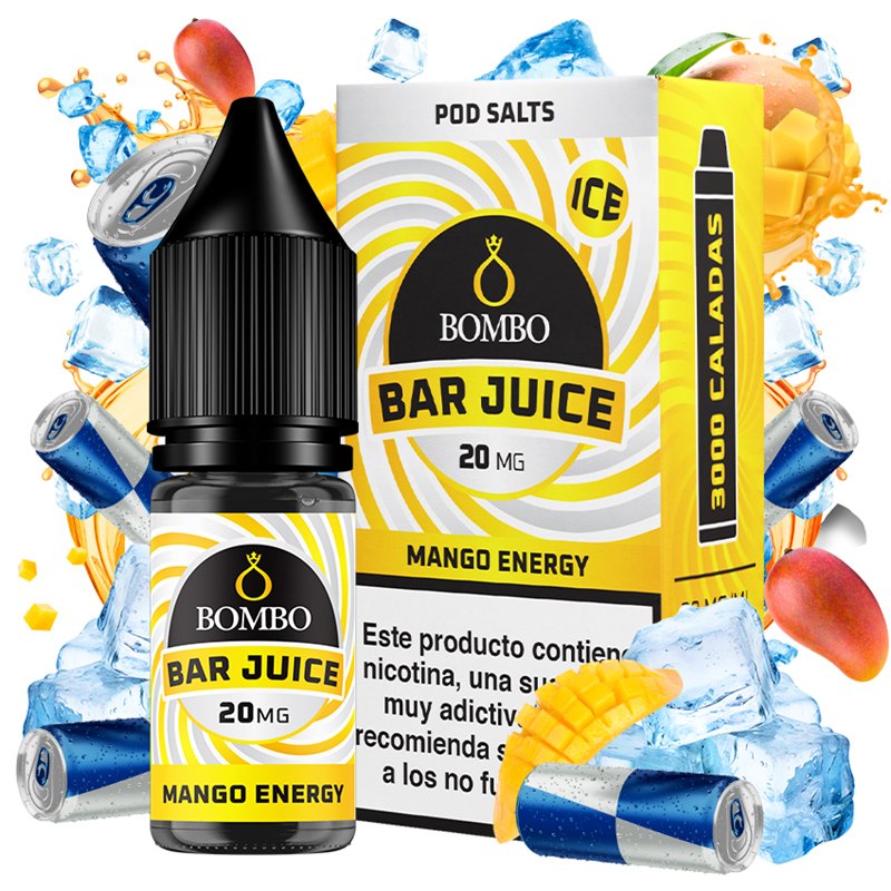 Bombo Mango Energy Ice 10ml - Bombo Bar Juice