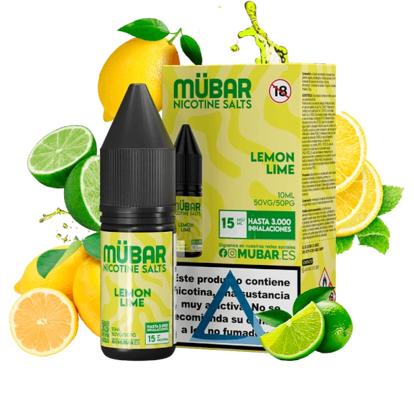 Mübar Mübar Salts Lemon Lime 10ml