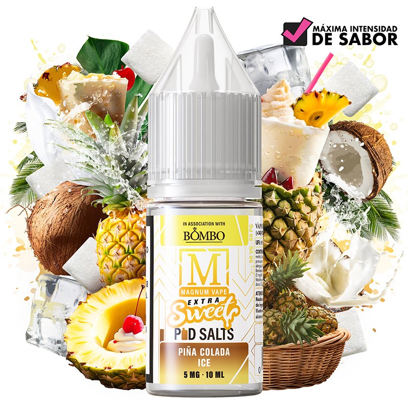 Magnum Piña Colada Ice 10ml - Magnum Vape Extra Sweet Pod Salts