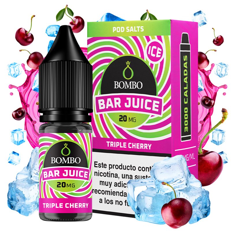 Bombo Triple Cherry Ice 10ml - Bombo Bar Juice
